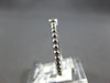 .06CT DIAMOND 14K WHITE GOLD CLASSIC SOLITAIRE FILIGREE MILGRAIN BEADED FUN RING