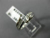 ESTATE .65CT MARQUISE & ROUND DIAMOND 14KT WHITE GOLD 3D ENGAGEMENT RING #6388