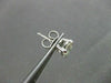 ESTATE 1.0CT DIAMOND 14K WHITE GOLD SOLITAIRE STUD EARRINGS 5mm BEAUTIFUL #16585