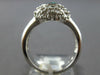 WIDE 1.3CT DIAMOND & AAA EMERALD 14K WHITE GOLD OVAL TRIPLE HALO ENGAGEMENT RING