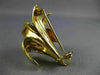 ESTATE LARGE TIFFANY & CO. 18KT YELLOW GOLD 3D CLASSIC FLOWER BROOCH PIN #26539