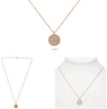 .41CT DIAMOND 14KT ROSE GOLD 3D ROUND PAVE MULTI ROW ADJUSTABLE FLOATING PENDANT