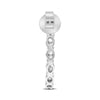 ESTATE 5.60CT DIAMOND 18KT WHITE GOLD CLASSIC OVAL INSIDE OUT HANGING EARRINGS