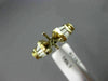 .44CT BAGUETTE DIAMOND 14K YELLOW GOLD 3D ROUND SEMI MOUNT ENGAGEMENT RING #1297