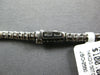 LARGE 24.20CT WHITE & MOCHA DIAMOND & SMOKY TOPAZ 14K WHITE GOLD LARIAT NECKLACE