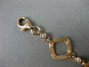 ESTATE 21.31CT DIAMOND SMOKEY TOPAZ & PINK QUARTZ 18KT ROSE GOLD ETOILE BRACELET