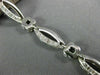 ESTATE .85CT DIAMOND 14KT WHITE GOLD 3D CLASSIC MARQUISE FLOWER BRACELET #11952