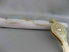 ANTIQUE .20CT OLD MINE DIAMOND 14KT Y GOLD FILIGREE LORGNETT OPERA GLASSES #2543
