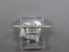 .16CT DIAMOND 18KT WHITE GOLD CLASSIC 1MM ROUND ETERNITY ANNIVERSARY LOVE RING