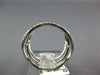 ESTATE WIDE .23CT DIAMOND 14KT YELLOW GOLD 3D DOUBLE PENTAGON CLASSIC FUN RING