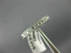 ESTATE .38CT DIAMOND 14KT WHITE GOLD 3D FILIGREE WEDDING ANNIVERSARY RING #25465