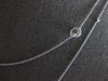 EXTRA LONG 5.75CT DIAMOND & AAA MULTI GEM 14KT WHITE GOLD BY THE YARD NECKLACE