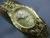 ESTATE LARGE VICENCE 18KT YELLOW GOLD 3D CLASSIC OVAL QUARTZ SWISS WATCH #18900
