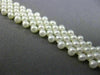 ESTATE WIDE & LONG AAA SOUTH SEA PEARL 14K YELLOW GOLD MULTI ROW BRACELET #26195