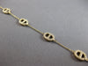ESTATE .71CT DIAMOND 14KT YELLOW GOLD OVAL BY THE YARD LOVE KNOT TENNIS BRACELET