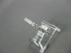 ANTIQUE .51CT ROUND DIAMOND 14K WHITE GOLD ETERNITY RING 2mm BEAUTIFUL! #21704