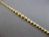 ESTATE 2.81CT DIAMOND 14KT YELLOW GOLD CLASSIC ROUND GRADUATING TENNIS BRACELET