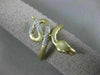 ESTATE .10CT ROUND DIAMOND 14KT YELLOW GOLD 3D CLASSIC ETOILE SNAKE FUN RING