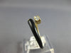 .43CT DIAMOND & BLACK ENAMEL 14K YELLOW GOLD GRADUATING JOURNEY CRISS CROSS RING