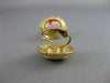 ANTIQUE 14K YELLOW GOLD LADY SHELL CAMEO FILIGREE OMEGA CLIP EARRINGS #20543