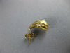 ESTATE 1.36CT DIAMOND PEAR TANZANITE 14K YELLOW GOLD POST FILIGREE EARRINGS 9762