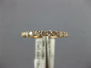 .44CT DIAMOND 18K ROSE GOLD ROUND 2mm SEMI ETERNITY SHARE PRONG ANNIVERSARY RING