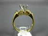 ESTATE 1.35CTW DIAMOND HEART 14KT 2 TONE GOLD OPEN PENDANT F/G VS + CHAIN #10618