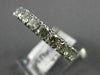 ESTATE 3.30CT DIAMOND PLATINUM CLASSIC ETERNITY WEDDING ANNIVERSARY RING #22139