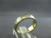 ESTATE WIDE .20CT DIAMOND ETOILE ETERNITY 14KT WHITE & YELLOW GOLD RING #3728
