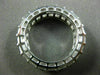 WIDE 2.93CT BAGUETTE DIAMOND 14KT WHITE GOLD 3D 3 ROW ETERNITY ANNIVERSARY RING