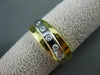 ESTATE WIDE .15CT DIAMOND 18KT WHITE & YELLOW GOLD ETOILE ANNIVERSARY RING 18834