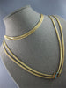 ANTIQUE ART DECO EXTRA LONG AAA PEARL & TURQUOISE 14K YELLOW GOLD NECKLACE 27752