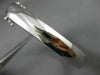 ANTIQUE 7.0CT DIAMOND & AAA SAPPHIRE 14K WHITE GOLD FLOWER BANGLE BRACELET 20984