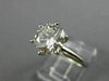 GIA 2.31CT ROUND DIAMOND H SI1 EXCELLENT CUT CLASSIC PLATINUM ENGAGEMENT RING