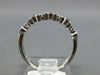 .34CT DIAMOND & AAA SAPPHIRE 14KT WHITE GOLD 3D ROUND FILIGREE ANNIVERSARY RING