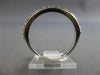 .26CT DIAMOND 14KT WHITE GOLD CLASSIC 2MM SEMI ETERNITY WEDDING ANNIVERSARY RING