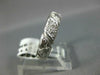 ANTIQUE .35CT DIAMOND 14K WHITE GOLD 3D FILIGREE ETERNITY ANNIVERSARY RING #1190