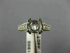 .84CT DIAMOND 14KT WHITE GOLD ROUND FISHTAIL SEMI MOUNT ENGAGEMENT RING #14248