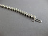 3.17CT DIAMOND 14K WHITE GOLD 3D ROUND MARQUISE SHAPE MULTI LEAF TENNIS BRACELET