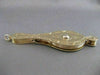 ANTIQUE .20CT OLD MINE DIAMOND 14KT Y GOLD FILIGREE LORGNETT OPERA GLASSES #2543