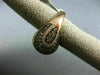 ESTATE 2.89CT WHITE & CHOCOLATE FANCY DIAMOND 14KT ROSE GOLD MULTI ROW FUN RING