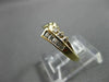 ANTIQUE .35CT BAGUETTE & ROUND DIAMOND 14K YELLOW GOLD ABSTRACT PINKY RING 22473