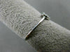 ESTATE .17CT ROUND DIAMOND 18K WHITE GOLD 3D CLUSTER HEART LOVE CLASSIC FUN RING
