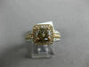 2.54CT WHITE & CHOCOLATE FANCY DIAMOND 18KT WHITE & ROSE GOLD 3D ENGAGEMENT RING