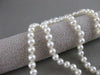 ESTATE 4.5- 5MM SOUTH SEA PEARL 14K WHITE GOLD PRINCESS NECKLACE 18" INCH #21026