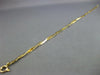 ESTATE 14KT YELLOW GOLD 3D CLASSIC ROPE HERRING BONE FUN BRACELET