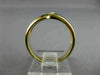 ESTATE .05CT DIAMOND 14KT WHITE & YELLOW GOLD MENS WEDDING RING BAND#22004