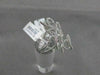 ANTIQUE WIDE MASSIVE FILIGREE 1.52CTW DIAMOND 14KT WHITE GOLD RING ONE OF A KIND