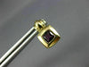 ESTATE .80CT AAA AMETHYST 14KT YELLOW GOLD 3D CLASSIC SQUARE STUD EARRINGS