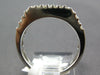 1.13CT DIAMOND 18KT WHITE GOLD 3D ROUND & BAGUETTE SEMI HEXAGON ANNIVERSARY RING